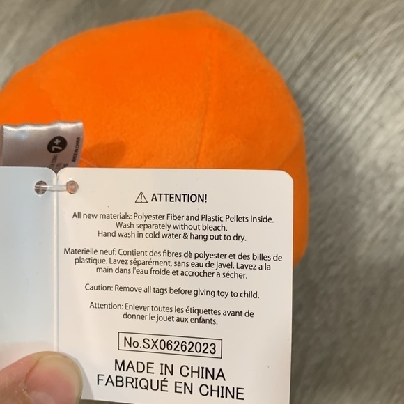 Nintendo KIRBY Orange #18 Scarfy Little Buddy 7+ All Star Collection 5”Plush NWT - Picture 6 of 11